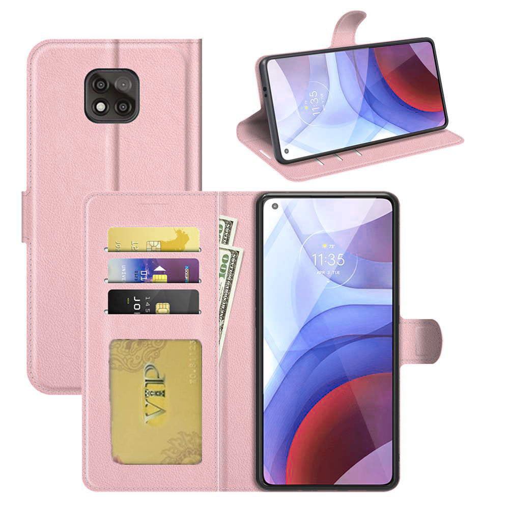 Leather Folio Wallet Case for Motorola Moto G Power (2021) Leather Folio Wallet Case for Motorola Moto G Power (2021)